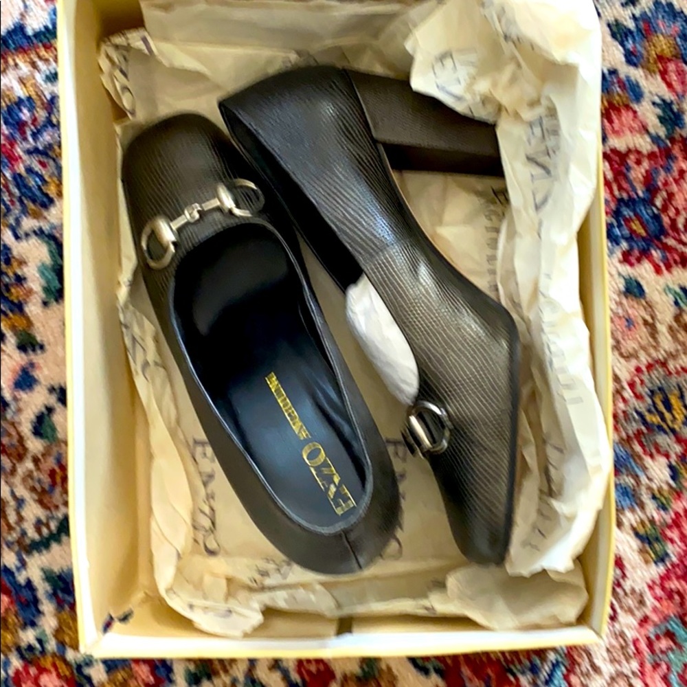 Women’s Enzo shoes.